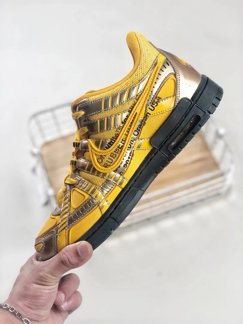 Nike Rubber Dunk (Off-White) Beige Sole Low-Top Sneakers — Photo 13