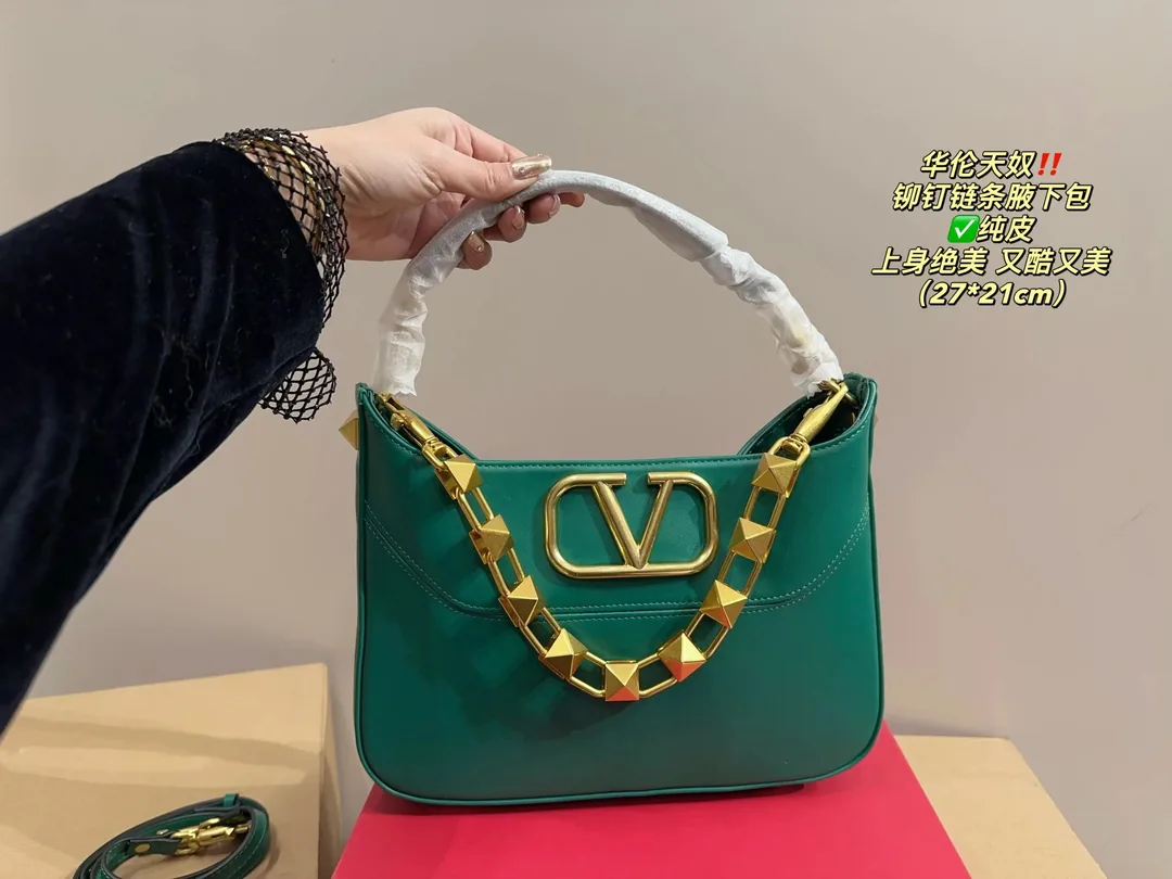 Valentino Rockstud Chain Shoulder Bag