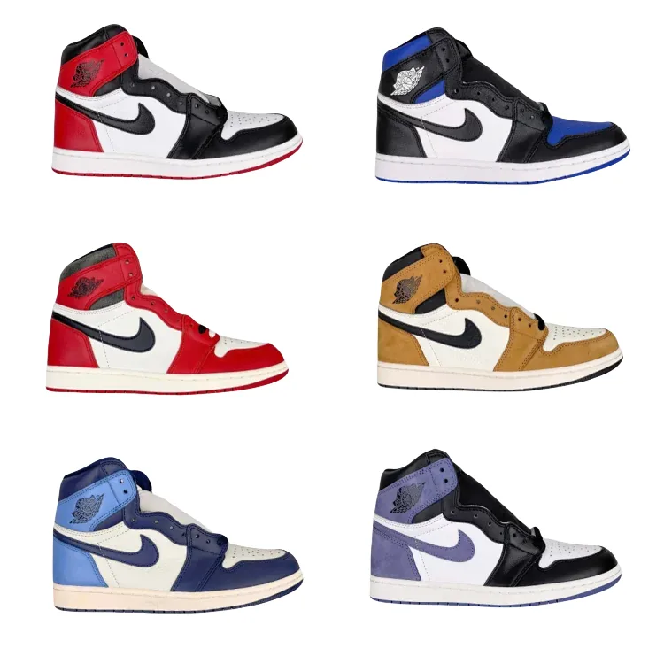 Air Jordan 1 White Sneakers