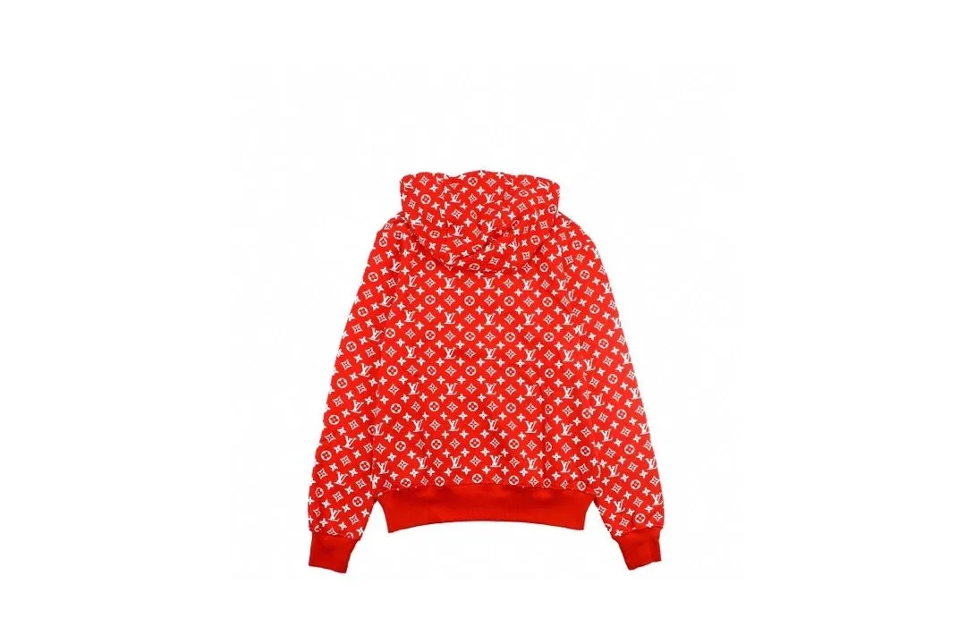 Supreme All Over Logo Hoodie — photo 9