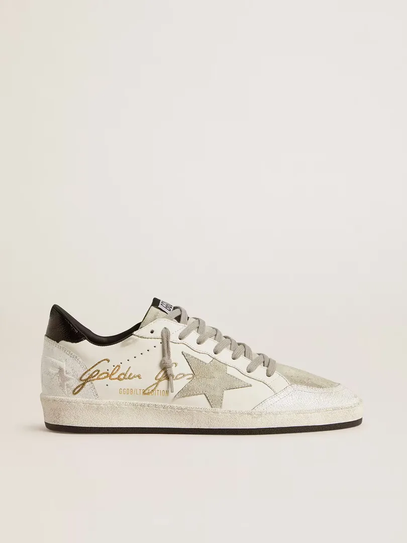 Golden Goose Super-Star Grey Skate Shoes — Photo 14