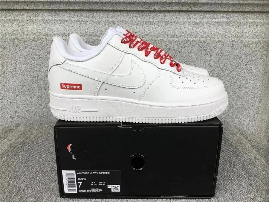 Nike Air Force 1 Black Skate Shoes — QC