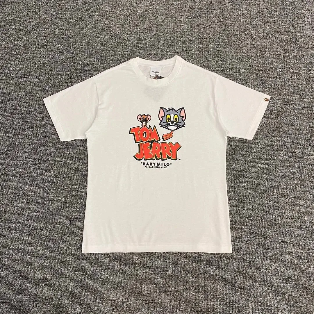 Bape Camo Ape Letter Print T-Shirt — Photo 15