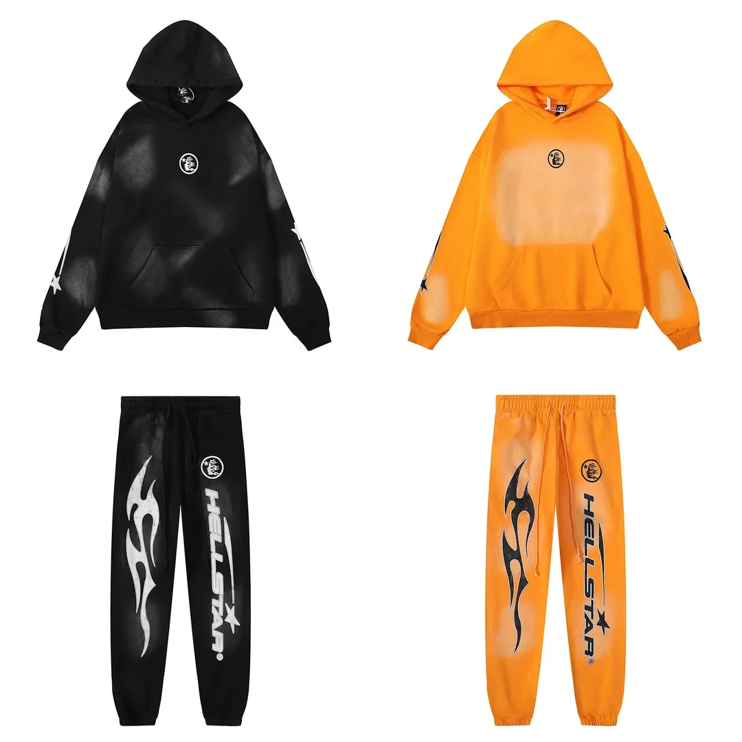 High Street Hooded Hoodie Set — Photo 3