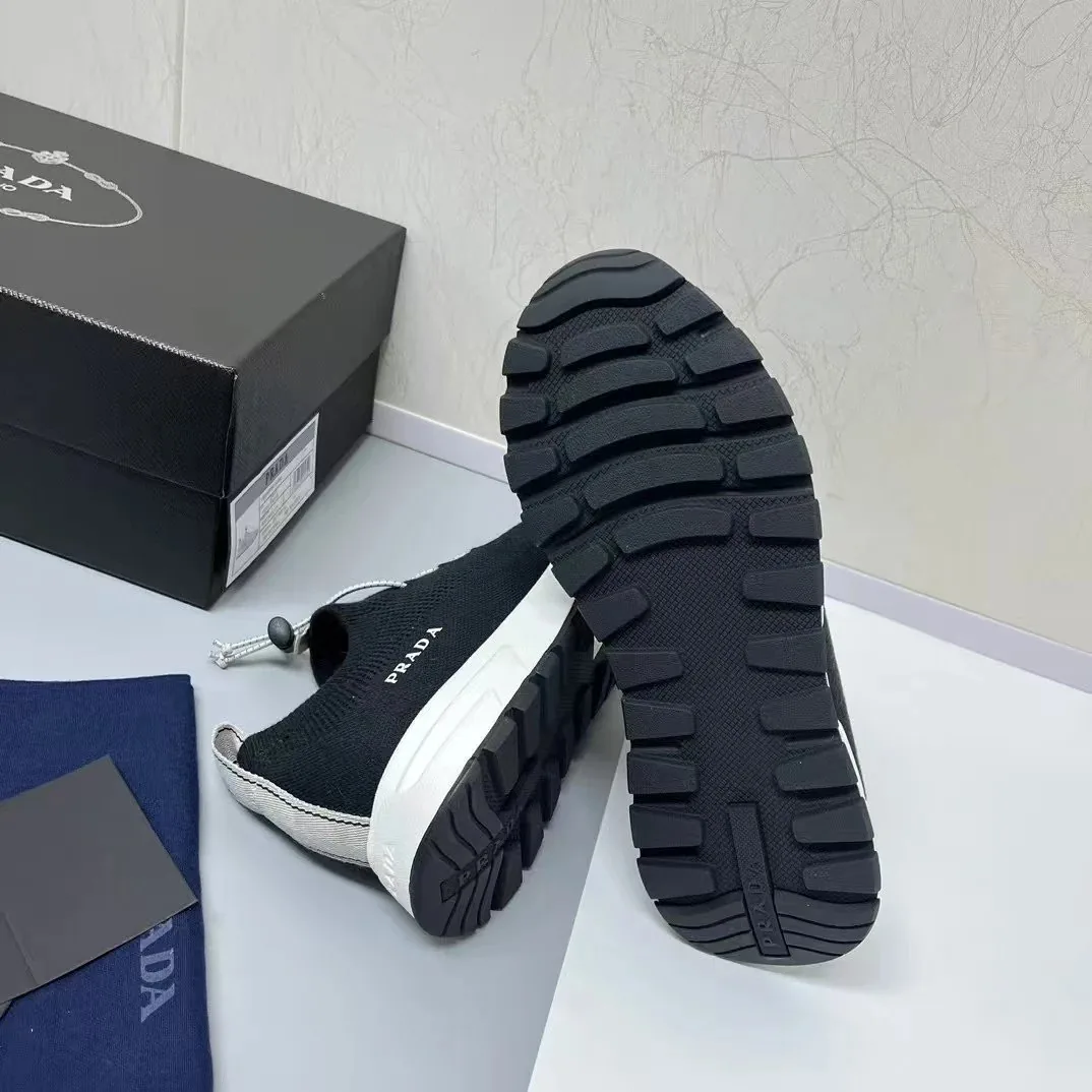 Prada White High-Top Sneakers — QC