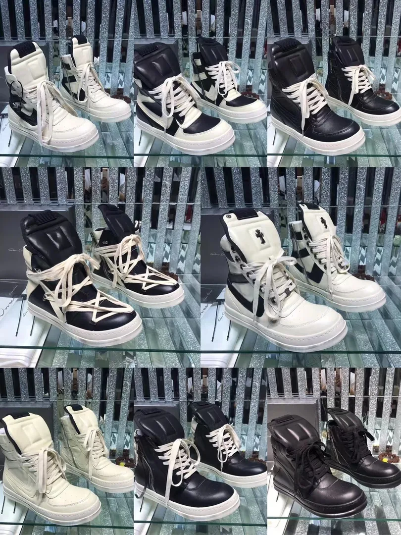 Chrome Hearts White Collab High-Top Sneakers — Photo 13