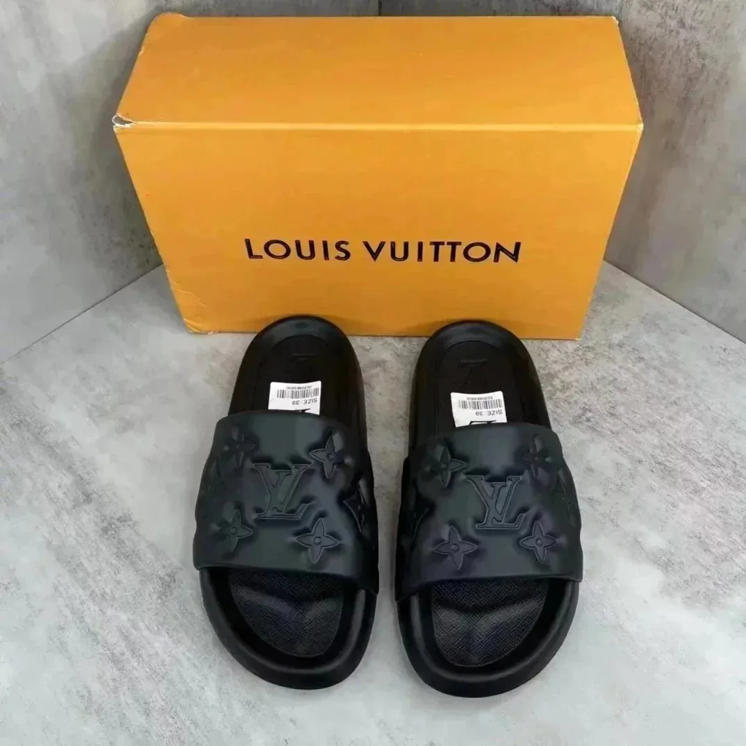 Louis Vuitton Monogram Slide Sandal Collection — Photo 14