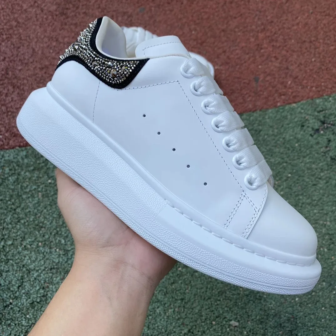 Alexander McQueen Oversized Sneaker Rhinestone Sneakers — photo 11