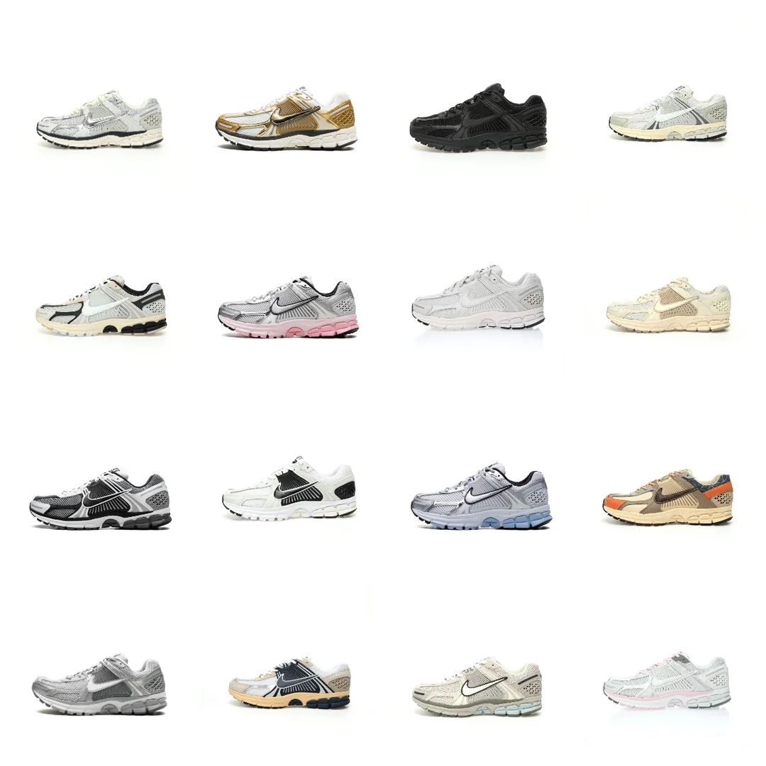 Nike Zoom Vomero 5 Grey Lace-Up Trainers