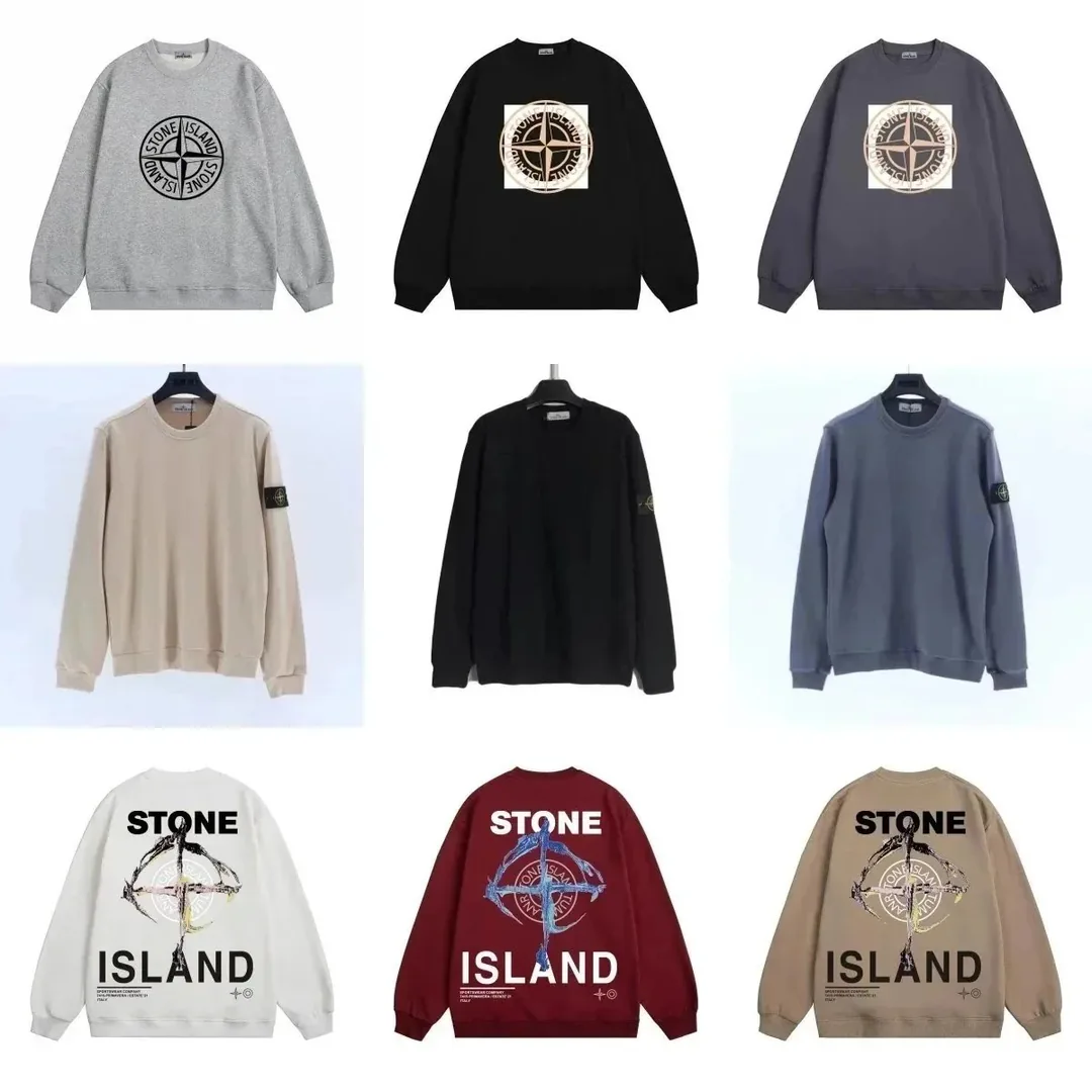 Stone Island Compass Logo Sweatshirt Collection