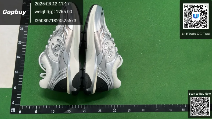 Chanel Black Kids Low-Top Sneakers — QC