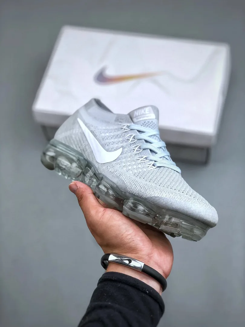 Nike Air VaporMax Grey White — photo 4