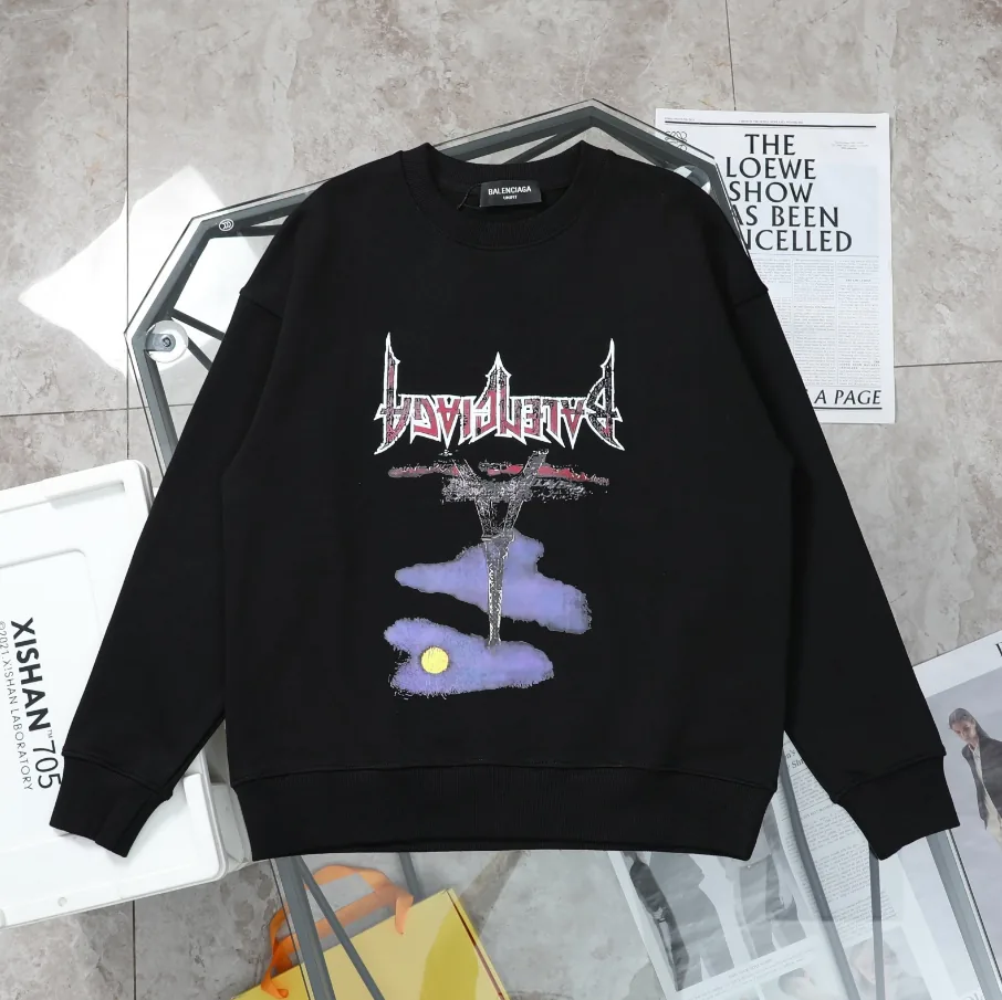 Logo Print Crewneck Sweatshirt — Photo 10