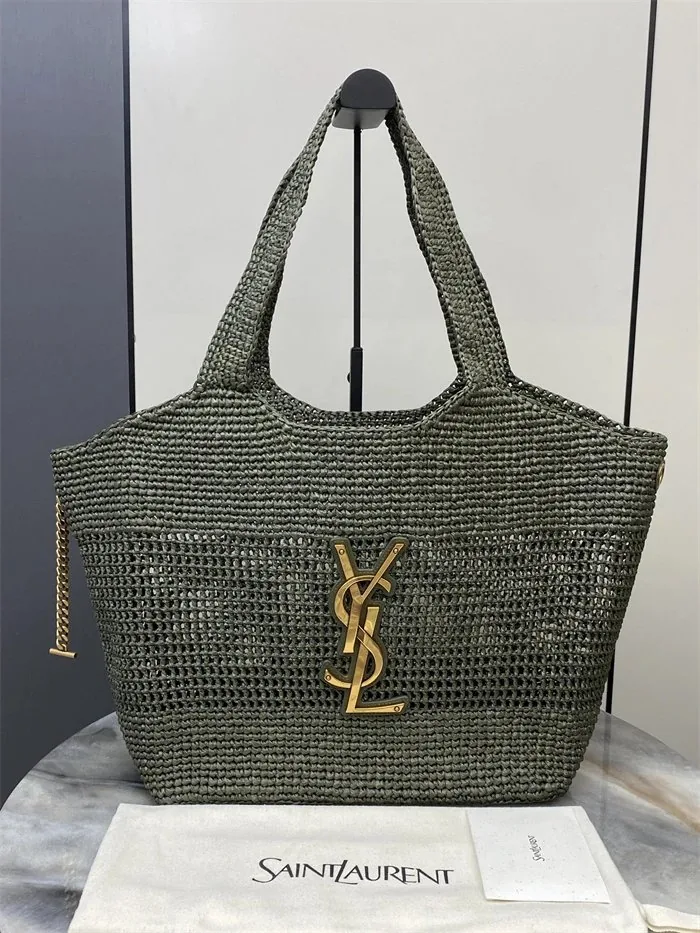 Saint Laurent Leather Shoulder Bag — photo 10