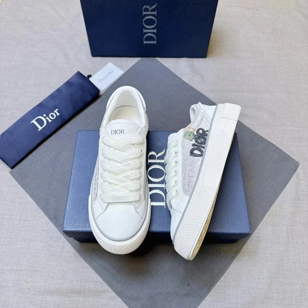 Dior B23 Navy Low-Top Trainers — photo 3