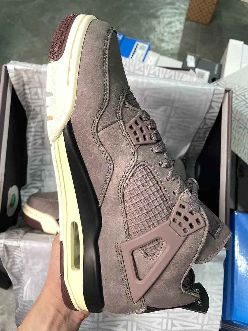 Jordan 4 Black White MM4 Sneakers — photo 4