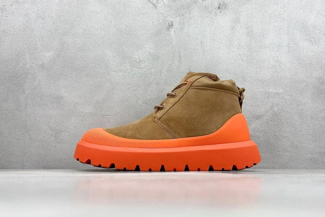 UGG Tasman Weather Hybrid Beige Shearling Waterproof Snow Boots — Photo 9