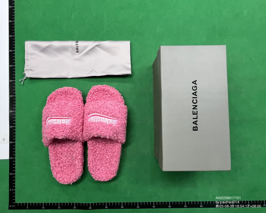 Bottega Veneta Fuzzy Slides — photo 11