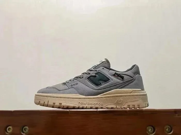 New Balance Grey-Green Running Shoes — photo 2