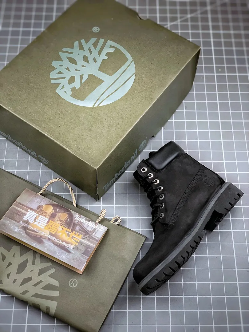 Timberland 6-Inch Premium Boot Wheat Brown Lace-Up Boots — Photo 7