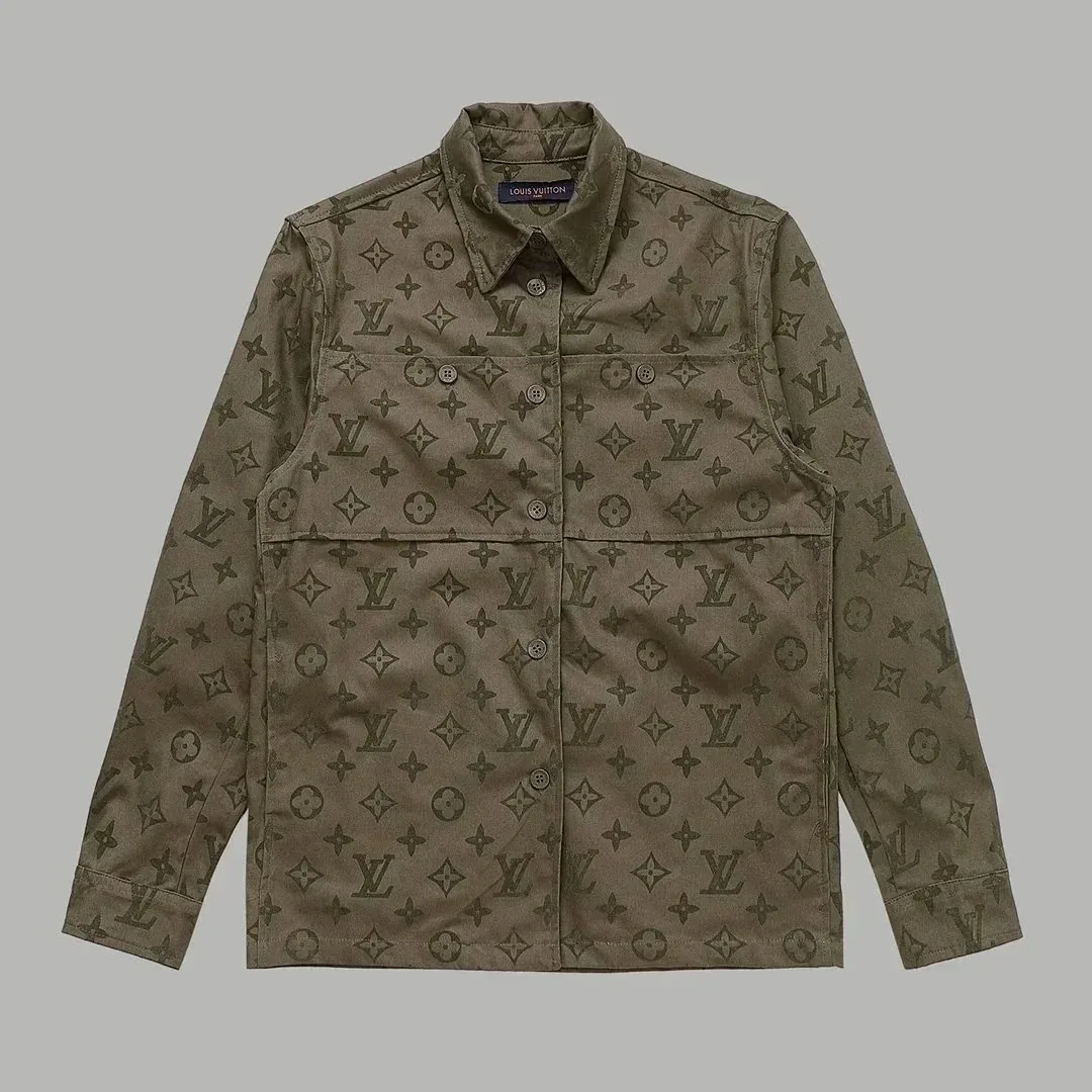Louis Vuitton Monogram Shirt Jacket Collection — Photo 8