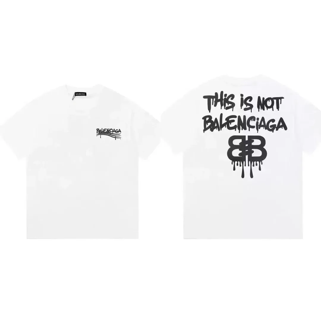 Balenciaga Paris Country List T-Shirt — Photo 10