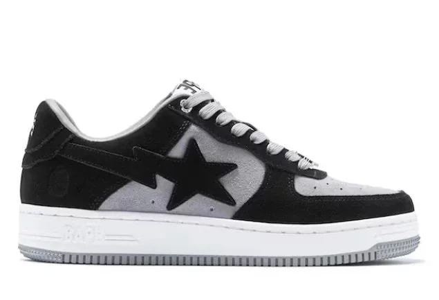 Bape Sta Pink Suede Sneakers — Photo 5