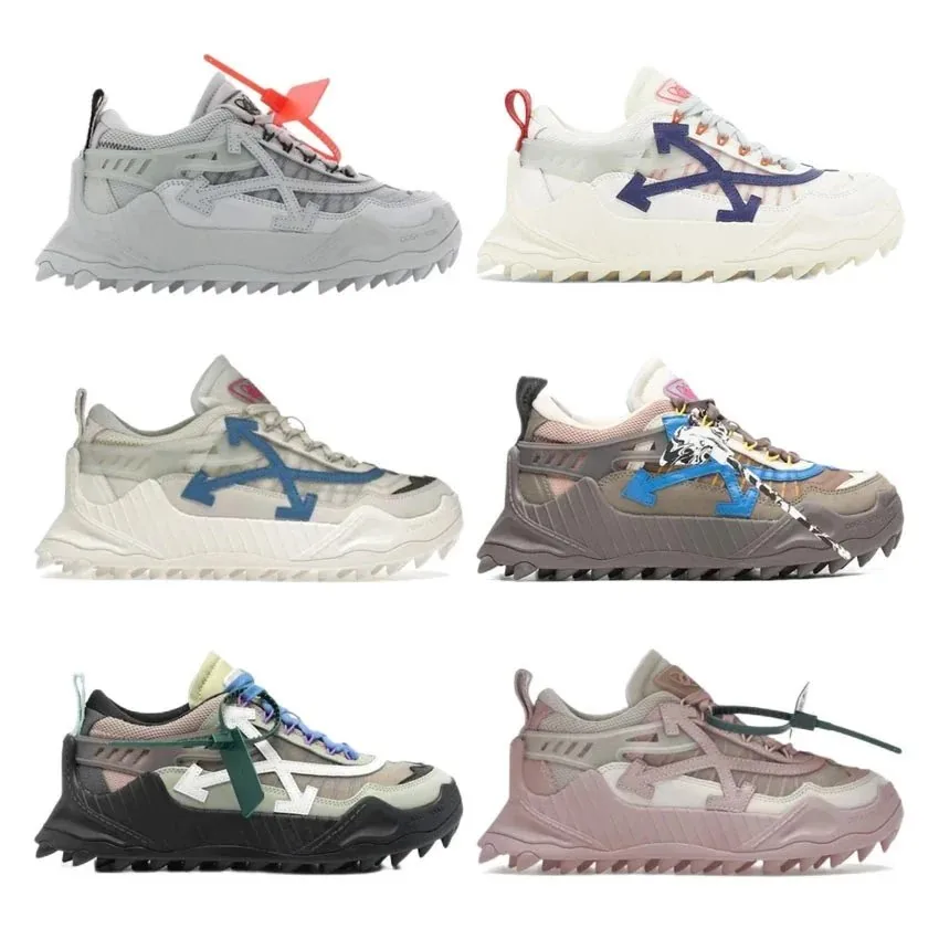 Off-White Odsy-1000 Brown Sneakers