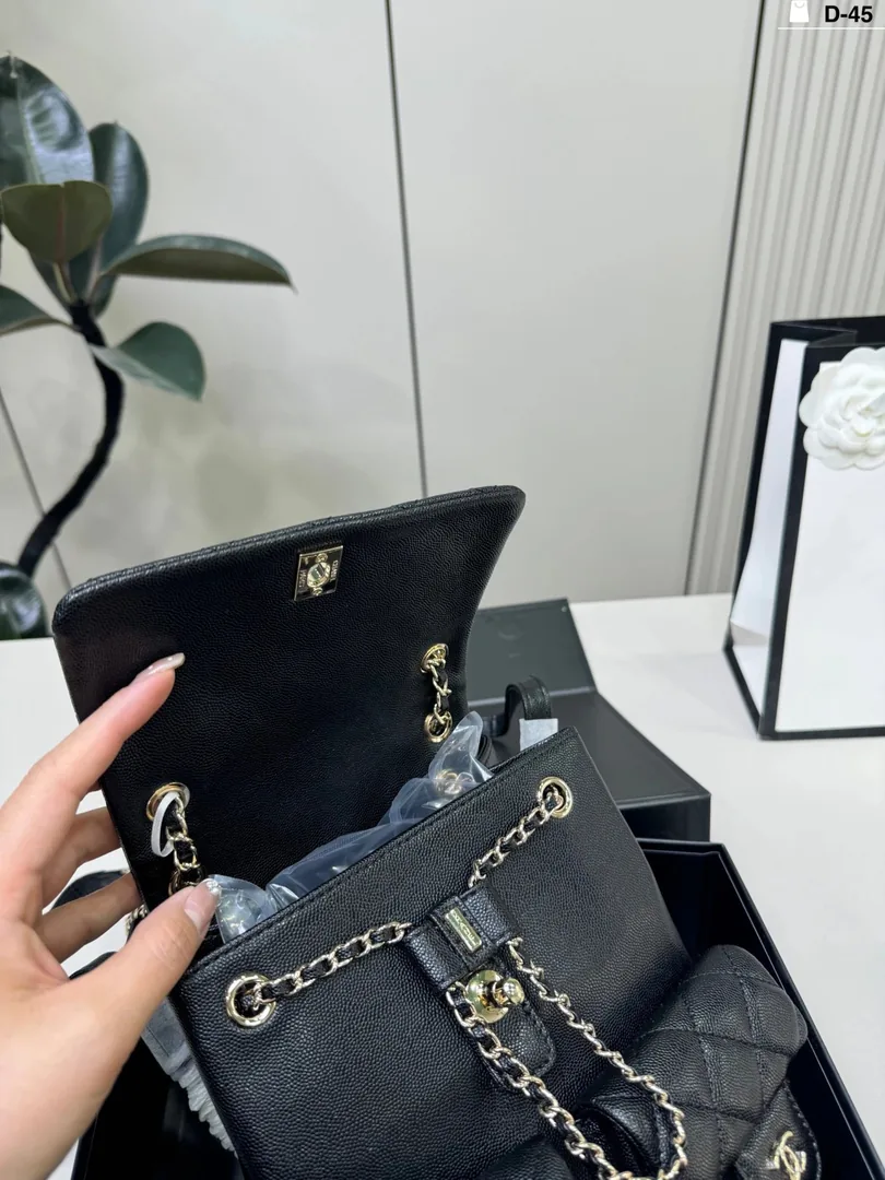 Chanel Leather Crossbody Bag — Photo 13