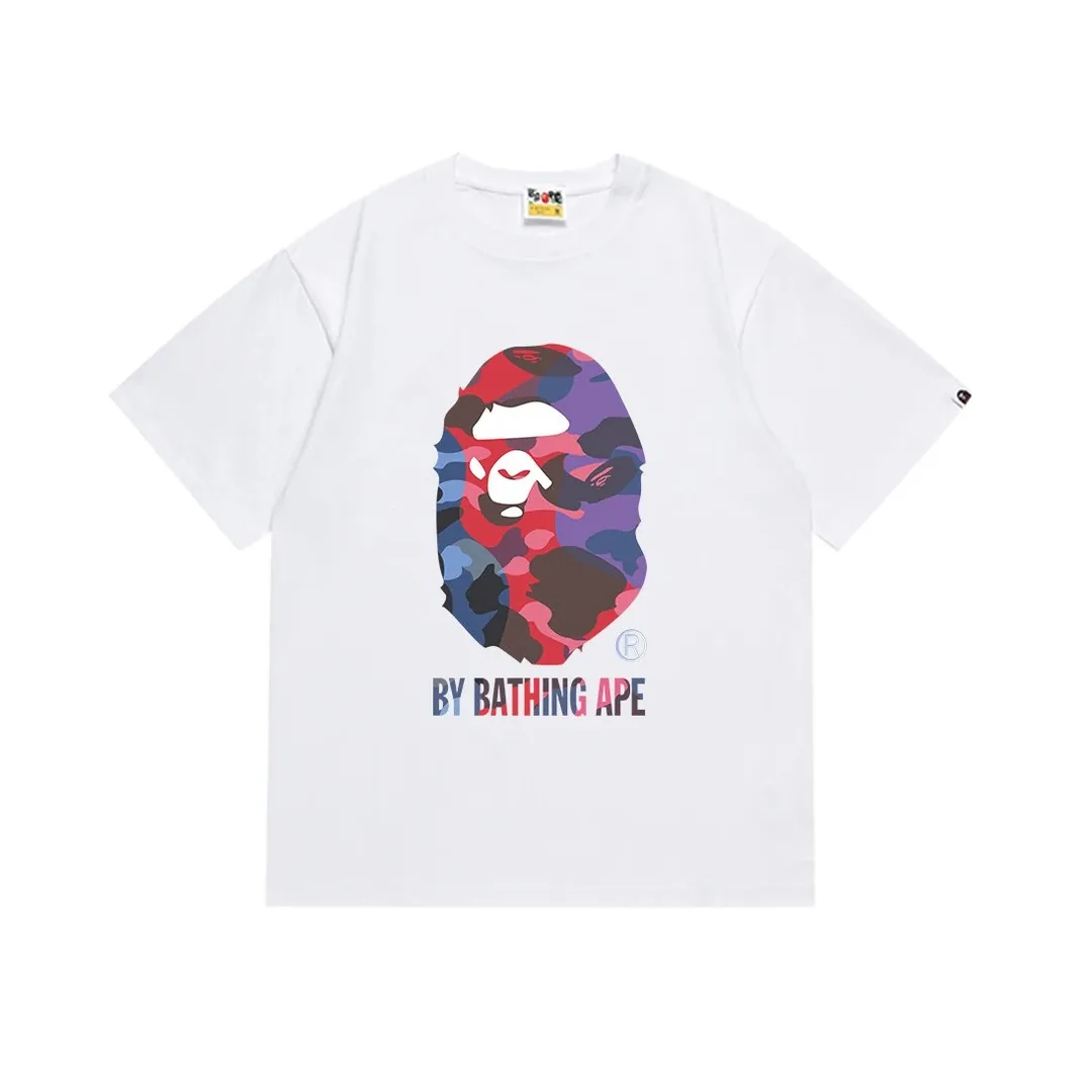 Bape Ape Print Crewneck T-Shirt — Photo 6