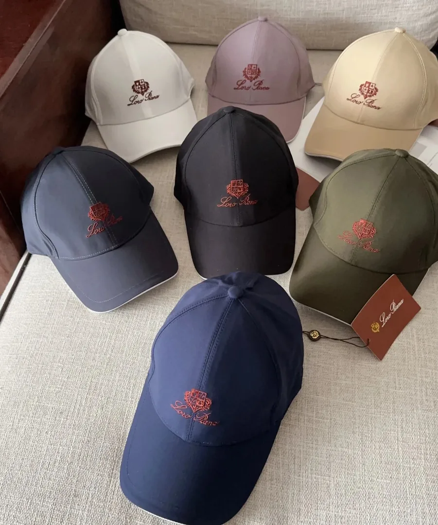 Loro Piana Embroidered Logo Baseball Cap