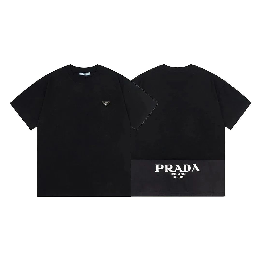 Prada Triangle Logo Print T-Shirt Collection — Photo 5