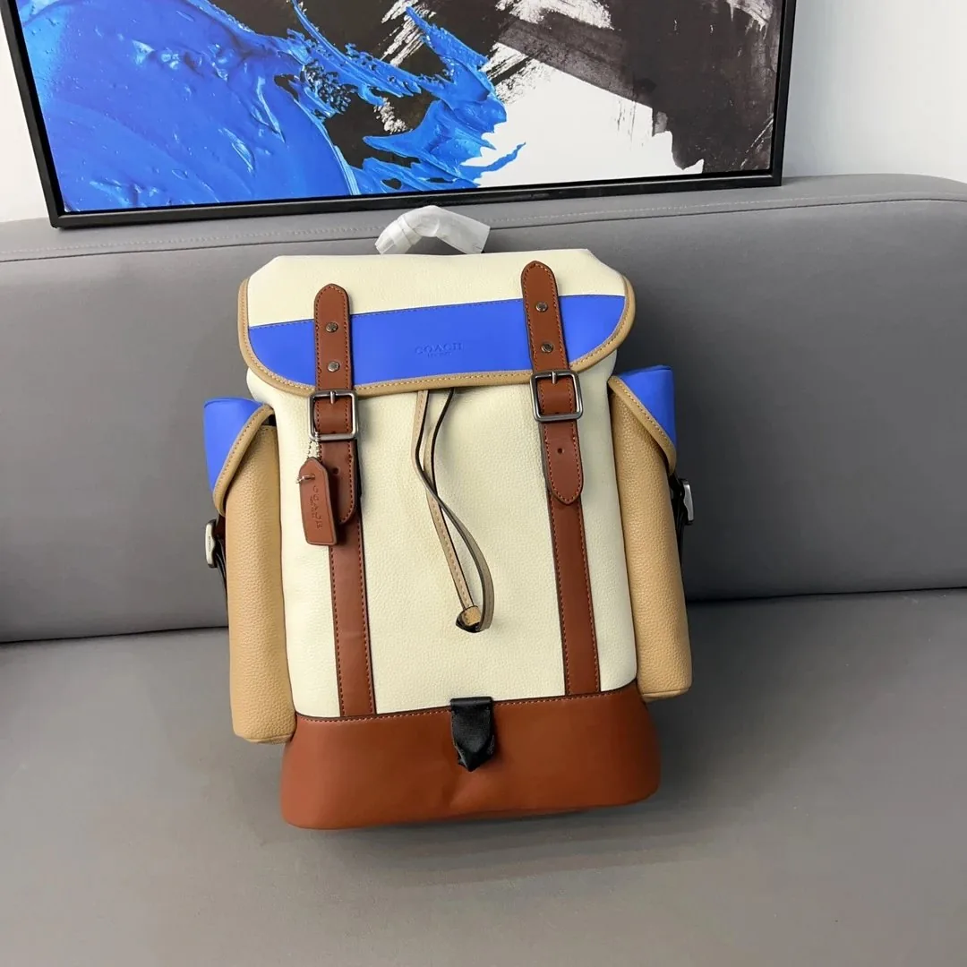 Coach Leather Backpack — photo 6