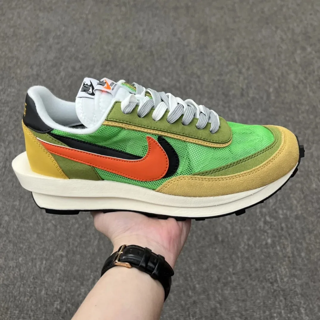 Nike LDWaffle (Sacai) Grey Yellow Sacai Vapor Waffle — Photo 8