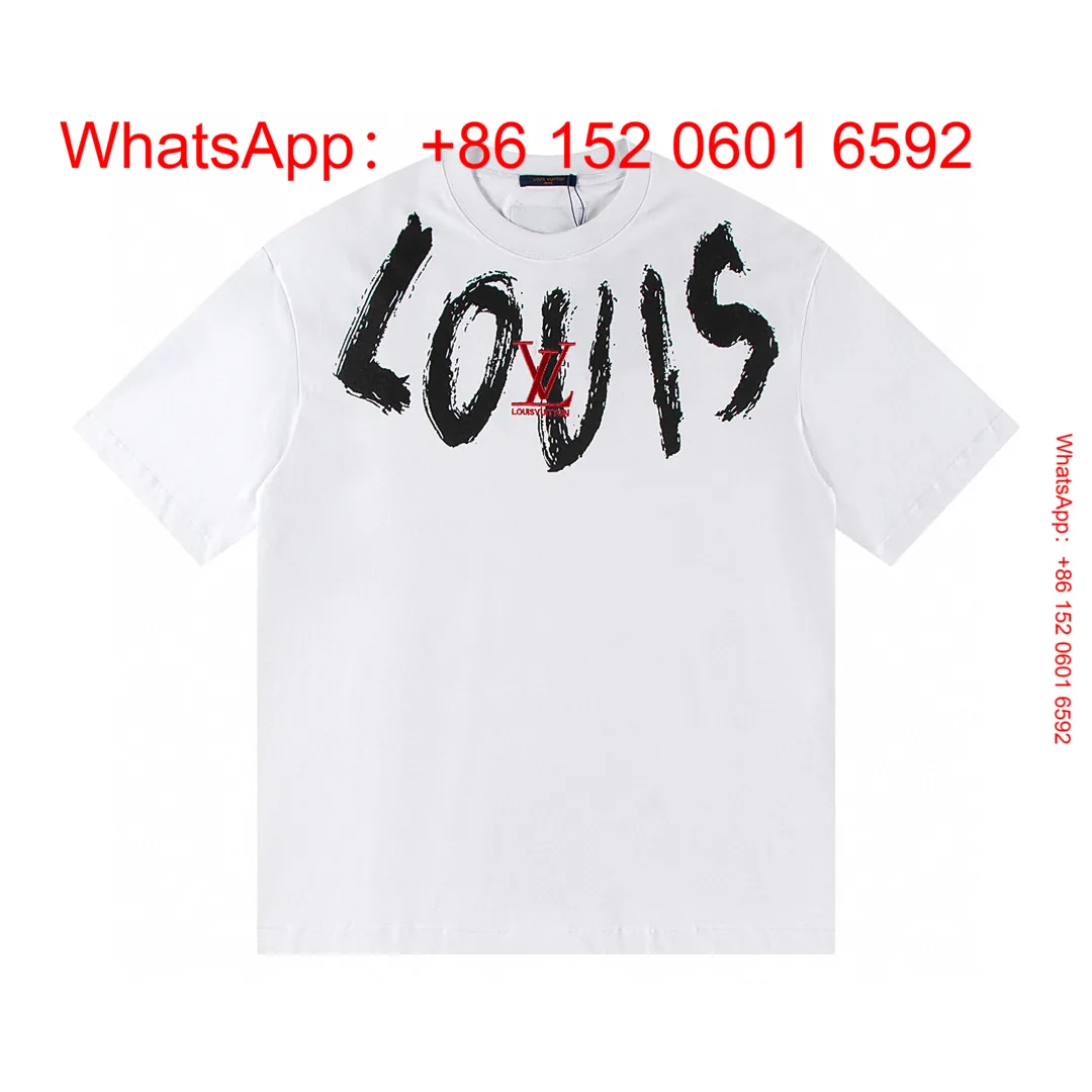 Louis Vuitton Slogan Print T-Shirt Collection — photo 4