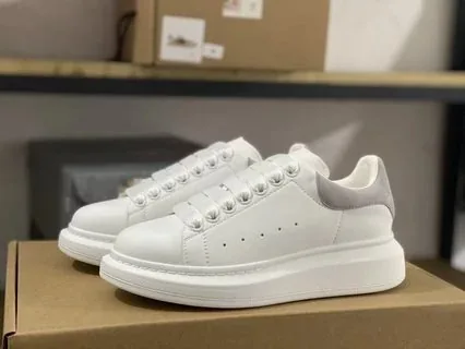 Alexander McQueen Oversized Sneaker White Sneakers — photo 8