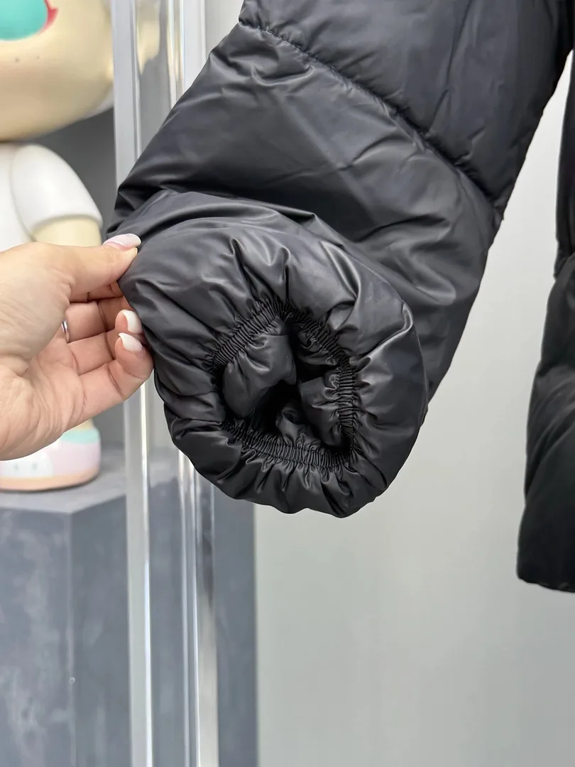 Double Breasted Hooded Puffer Down Jacket — photo 7