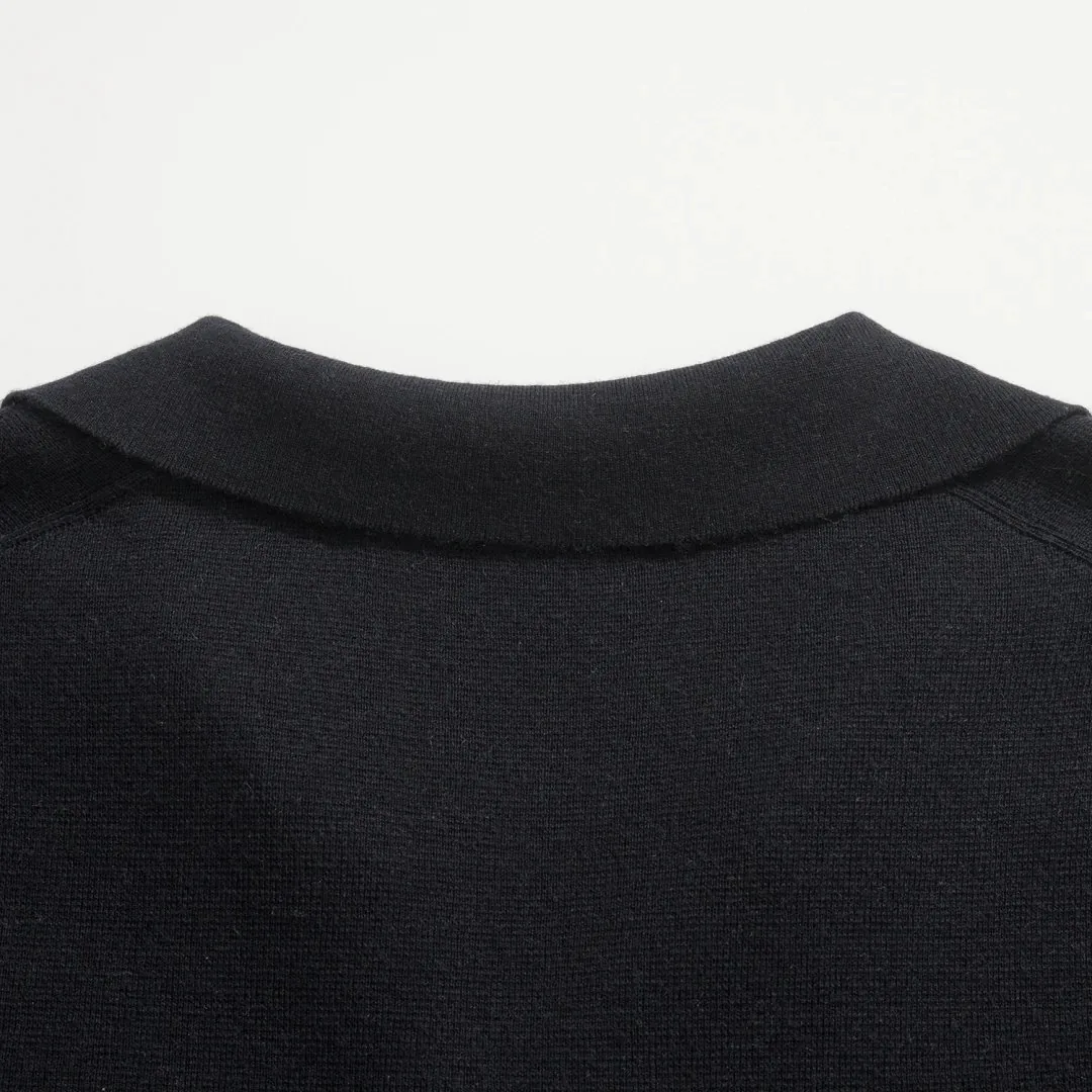 Knit Detail Tee — Photo 8