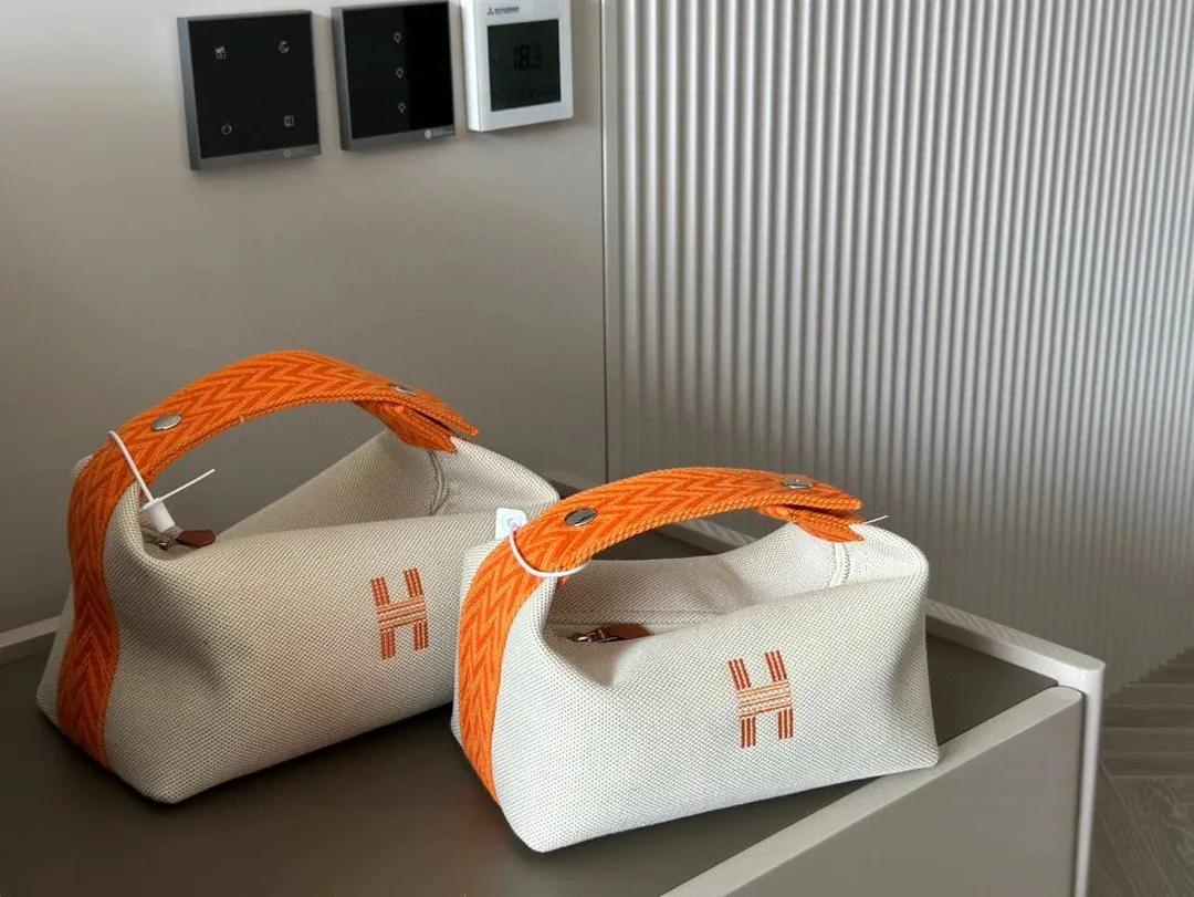 Hermes Leather Toiletry Pouch