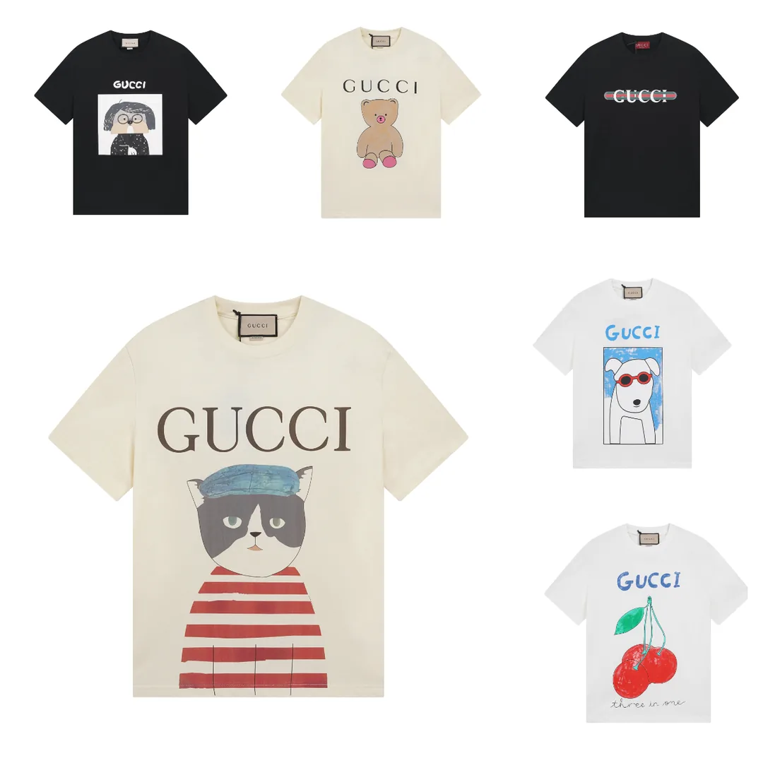 Gucci Bear Print T-Shirt Collection