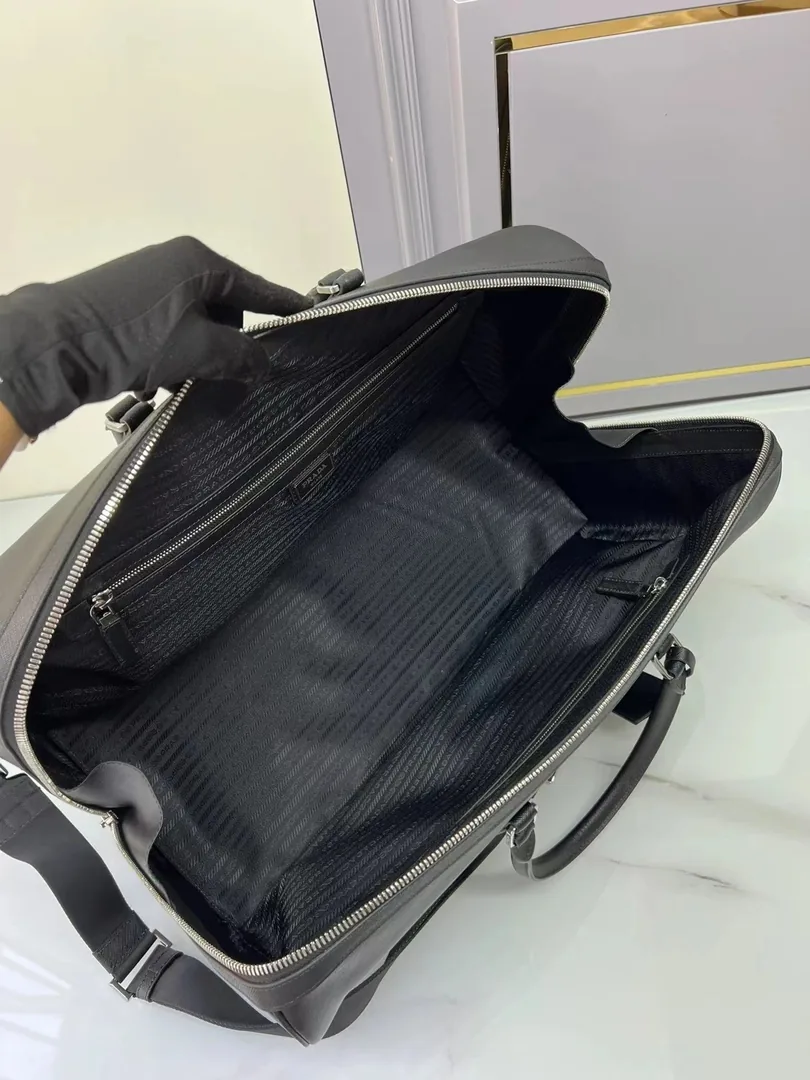 Prada Saffiano Leather Travel Bag — photo 4