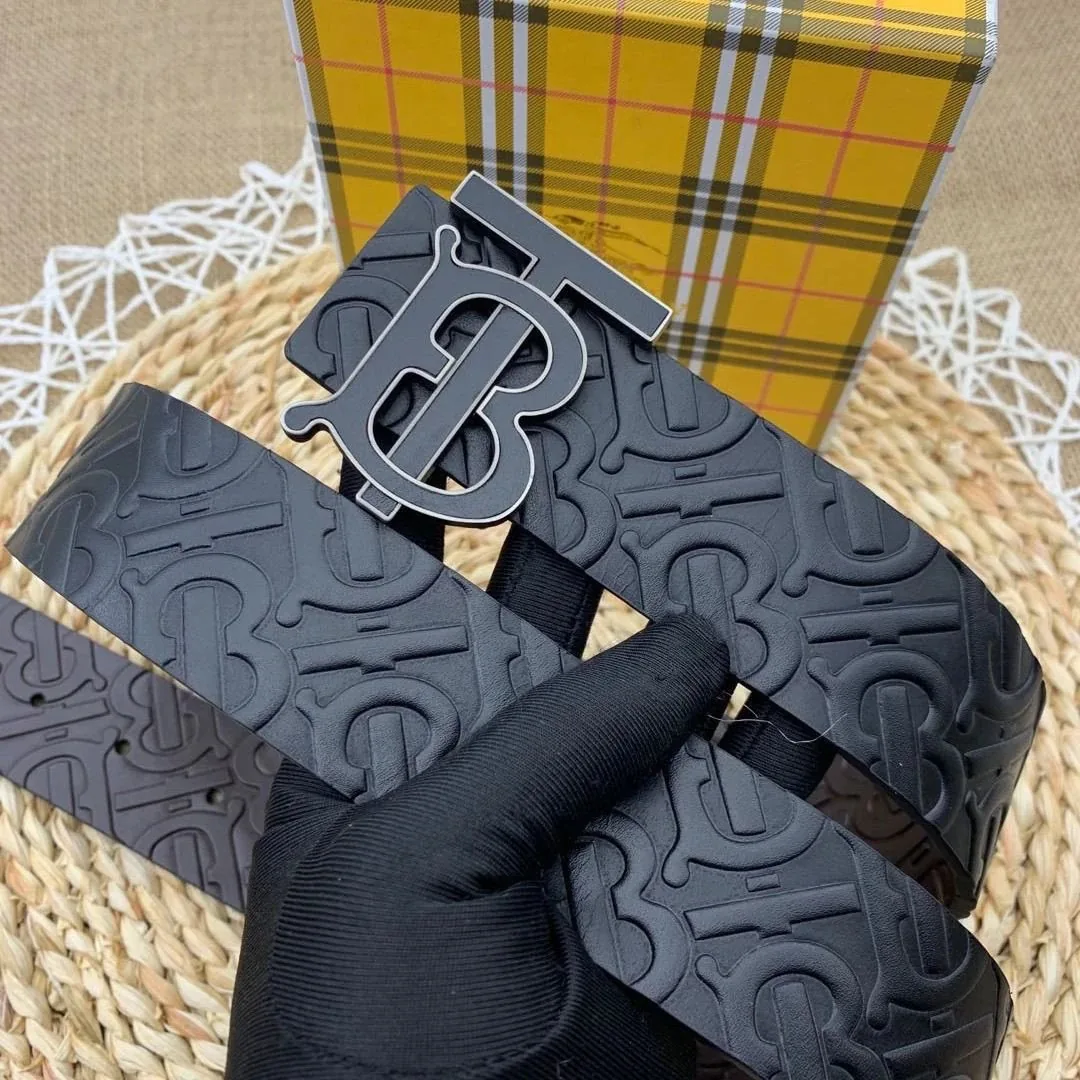 Leather Reversible Letter Belt — photo 7