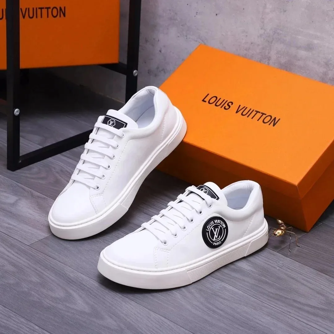 Louis Vuitton Brown Trainers — QC