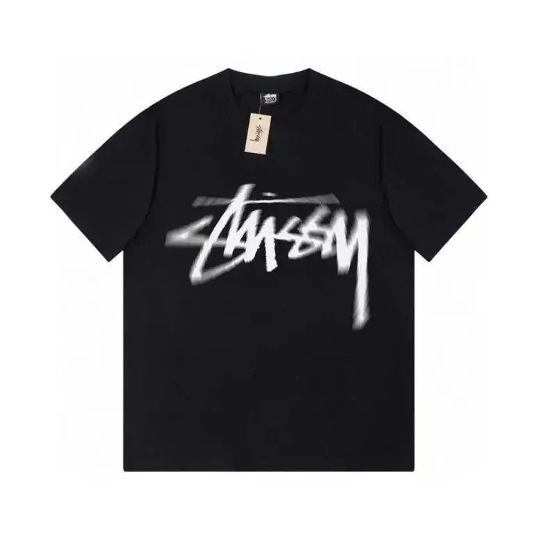 Stussy Logo Print T-Shirt Collection — QC