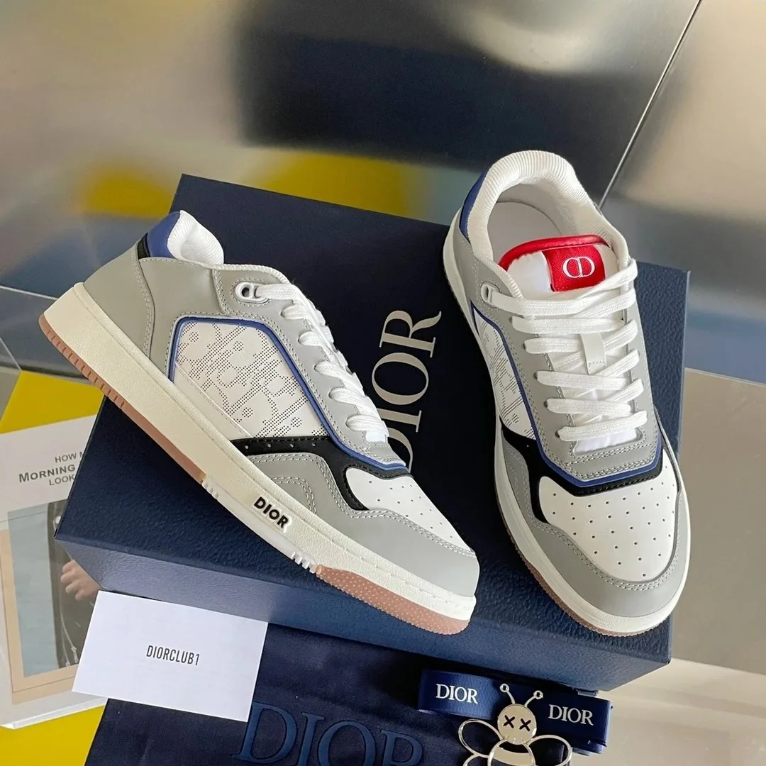Dior B27 Black White Low Sneakers — Photo 12
