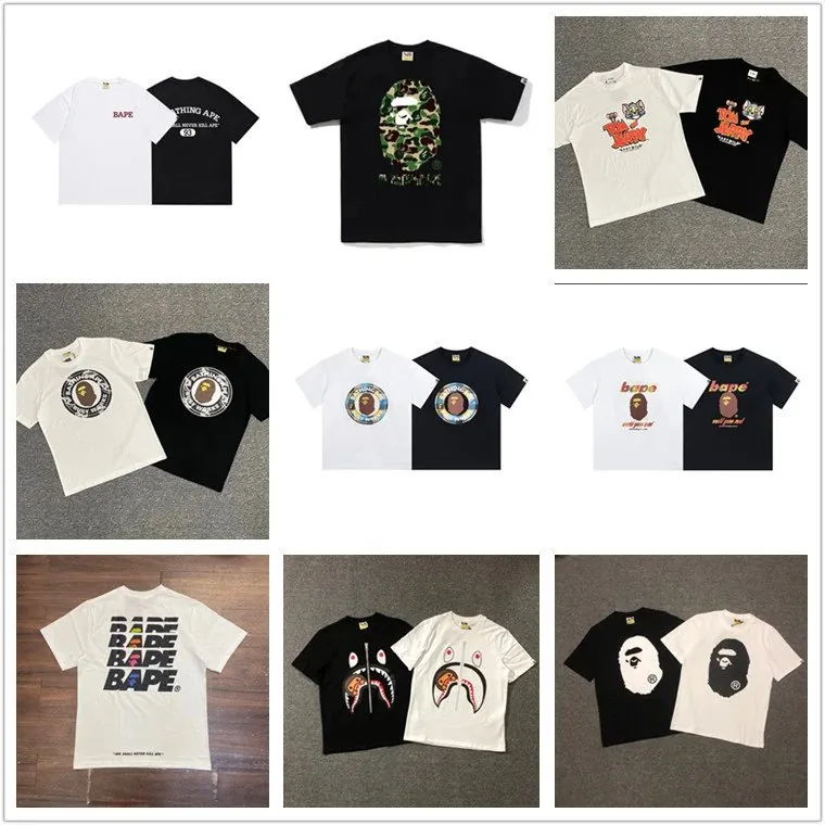 Bape Camo Ape Letter Print T-Shirt — Photo 2