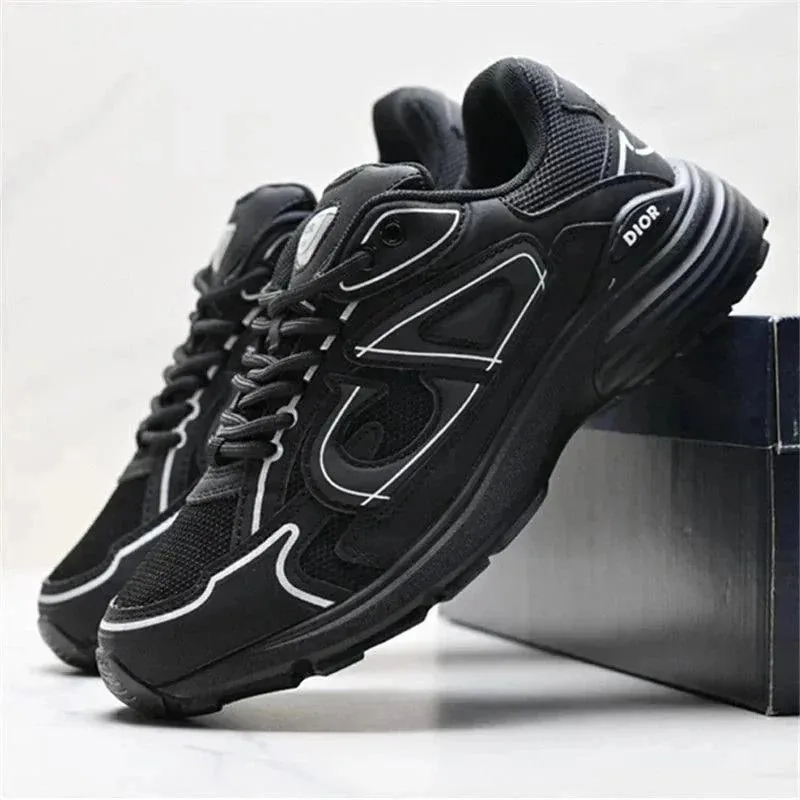 Dior B30 Navy Low-Top Sneakers — photo 5