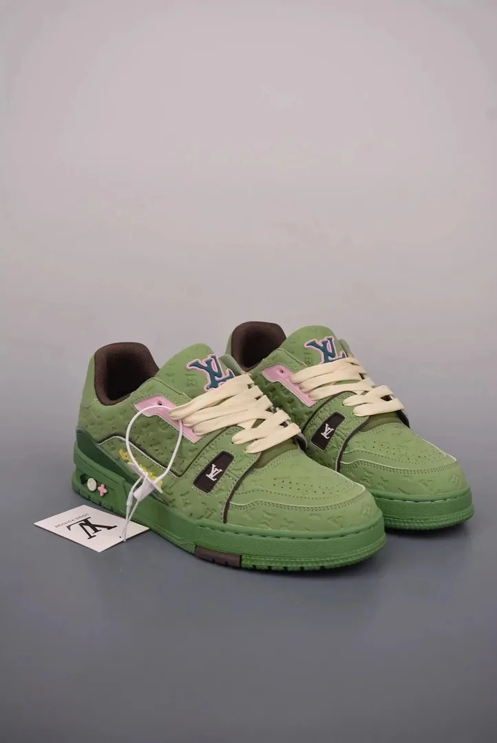 Louis Vuitton LV Trainer Maxi White Low-Tops — Photo 2