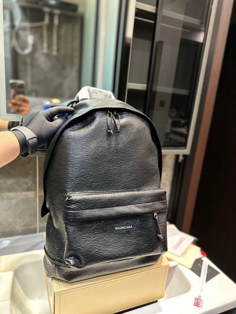 Balenciaga Leather Backpack