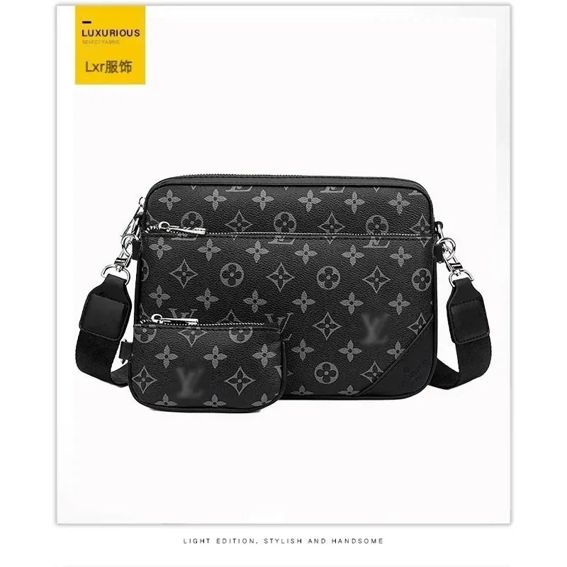 Vintage Patterned Crossbody Bag Set — Photo 2